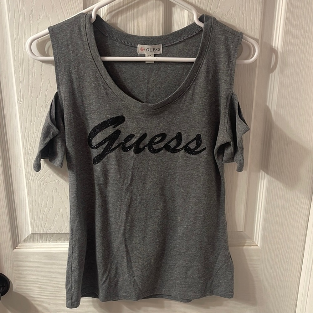 Guess cold shoulder top